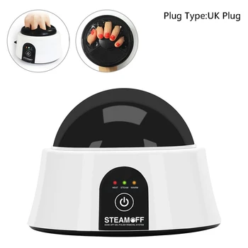 

Electric Steam Nail Polish Remover Machine Professional Quickly Gel Removal Uv Nails Steamer Cleaner Machine for Nail Art Tools