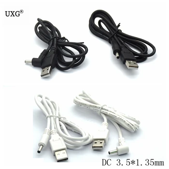 

Type A Male USB Turn to DC Power Male Plug Jack Adapter 90 Degree Male 3.5mm x 1.35mm Power Converter Cable Cord USB to 3.5*1.35