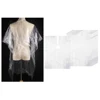 Kit of 50pcs Disposable Plastic Hairdressing Salon Blouse Cutting Cape, Kit 2
