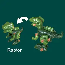 

Dinosaur Model Assembling Movable Joint Improve Imagination DIY Building Dinosaur Decor Dinosaur Puzzle Toys for Kids