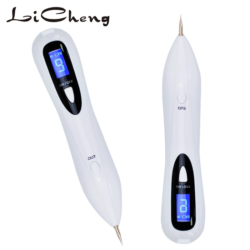 Licheng 9 уровень lcd Лазерная плазменная ручка машина для удаления темных пятен кожи лица моль удаление татуировки лица веснушки тег удаление бородавки