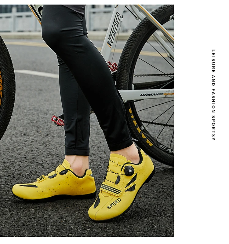 HYFMWZS, Sapatilha Ciclismo, Mtb, обувь для шоссейного велосипеда, Пара моделей, модная полосатая нескользящая подошва, 36-46