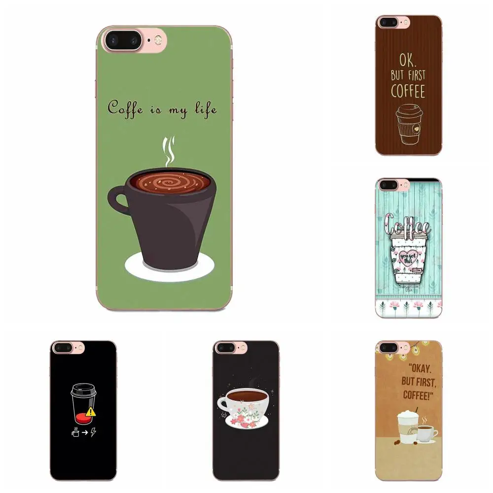 Glshst чехол Capa нормально но сперва кофе для htc Desire 530 626 628 630 816 820 830 один A9 M7 M8 M9 M10 E9 U11