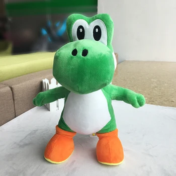 

Super Mario Bros Standing Yoshi Dragon Plush Dolls Toy Stuffed Soft Yoshi Peluche Doll Kid Christmas Birthday Gifts FreeShipping