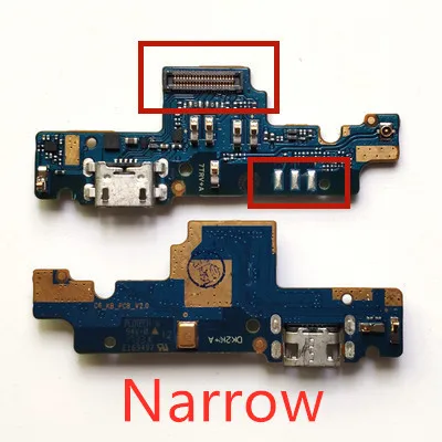 Note 4X Narrow Для Xiaomi Redmi Note 4 OEM зарядный порт печатной платы для Xiaomi Redmi Note 4x - Цвет: Note 4X Narrow
