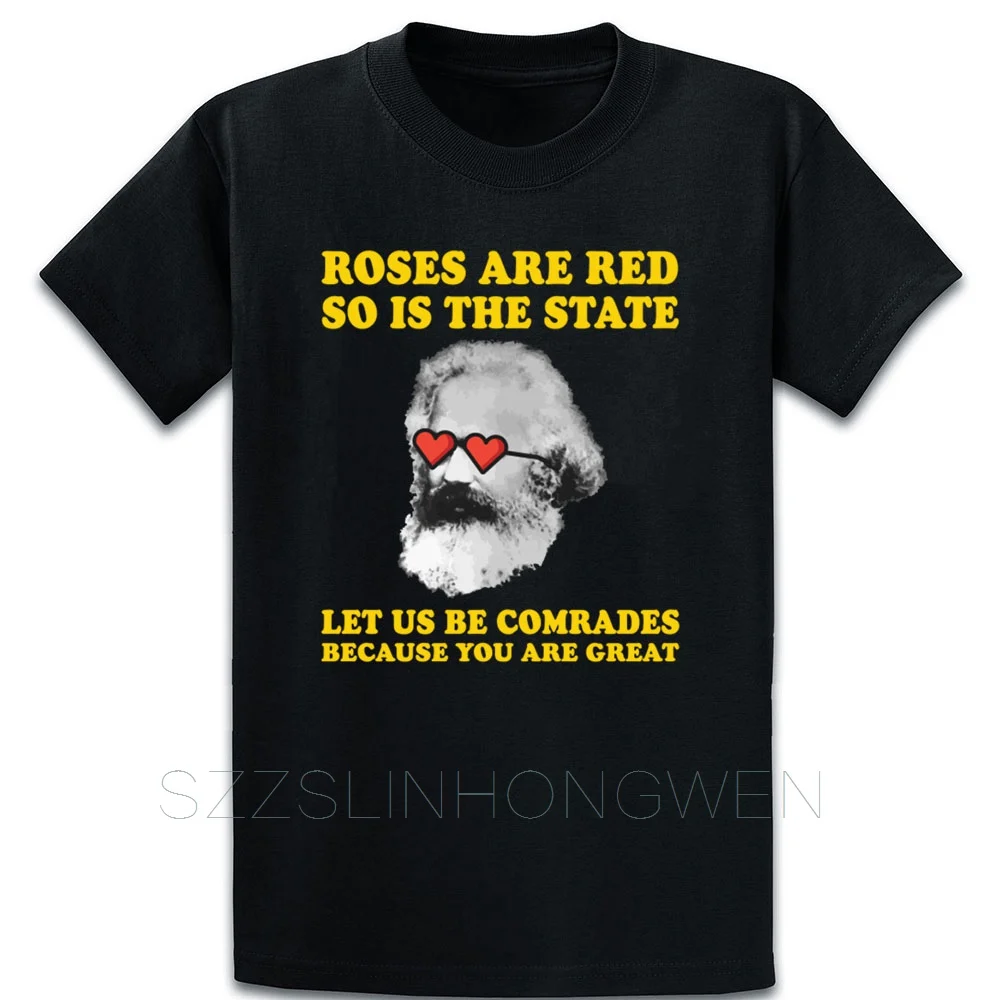 Funny Karl Marx Communist Valentines Day Gift T Shirt Tee Design Building Summer Style Natural O Neck Pictures | Мужская одежда