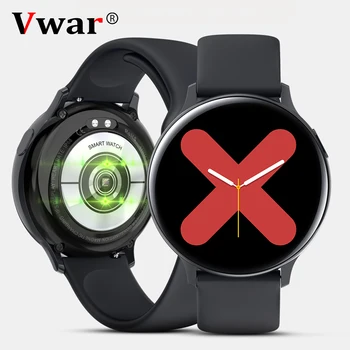 

Vwar IWO Bluetooth Smart Watch ECG PPG Heart Rate Blood Pressure Monitor IP68 Waterproof Smartwatch For Huawei Oppo iOS Android