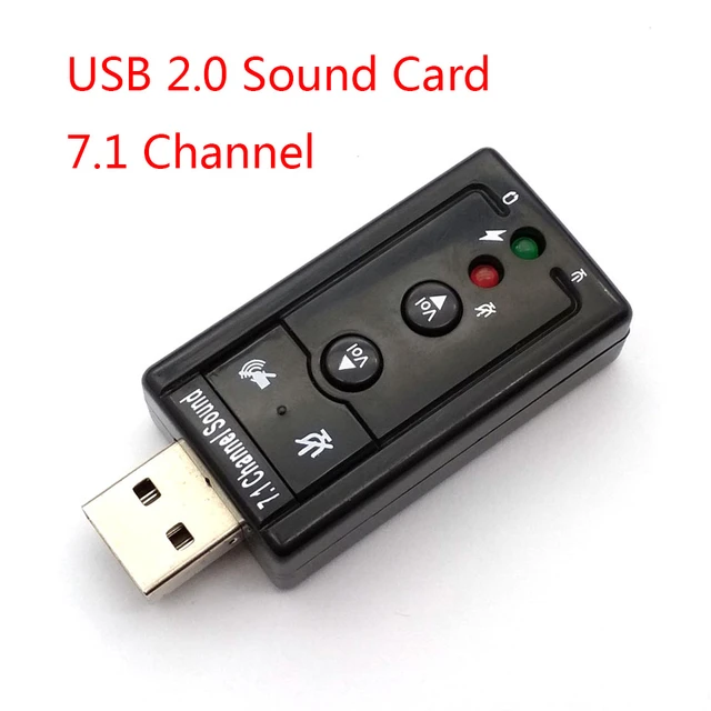 Carte son USB 2.0 Stereo