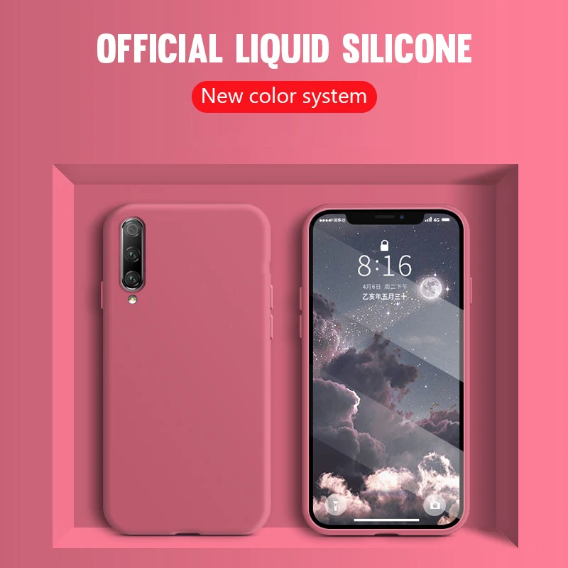 Для Xiaomi Mi 9T Pro Note 10 8 Lite CC9 SE жидкий силиконовый чехол для Redmi 9S 6 7 8A A2 A3 K20 K30 Pro|Бамперы|