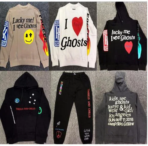 Новинка CFG KANYE WEST альбом FREEEE KID SEE GHOSTS толстовки хип хоп для мужчин и женщин