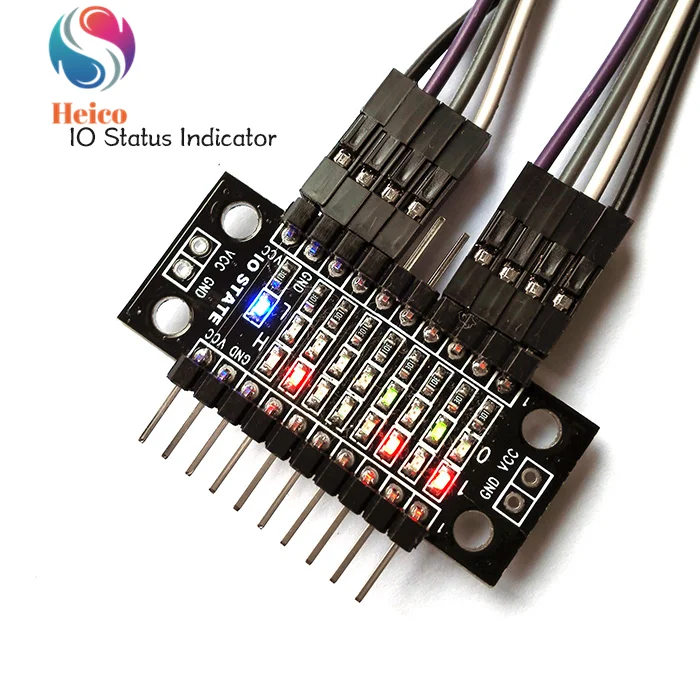 8-значный светодиодный индикатор строки I/O для GPIO | Игрушки и хобби