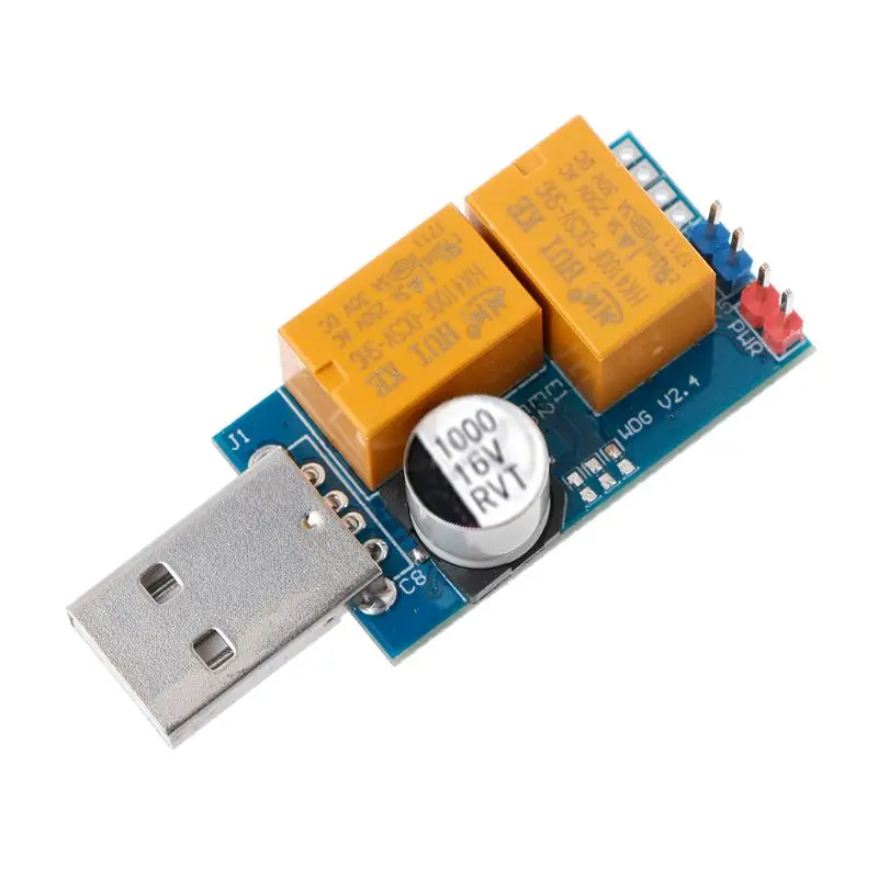 USB Watchdog Computer Automatic Restart Blue Screen Mining Game Server BTC Miner D08A