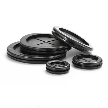 

10Pcs 16-130mm External Circlip Rubber Grommet Gasket For Protects Wire Cable And Hose Custom Part Seal Assortment Set with Case