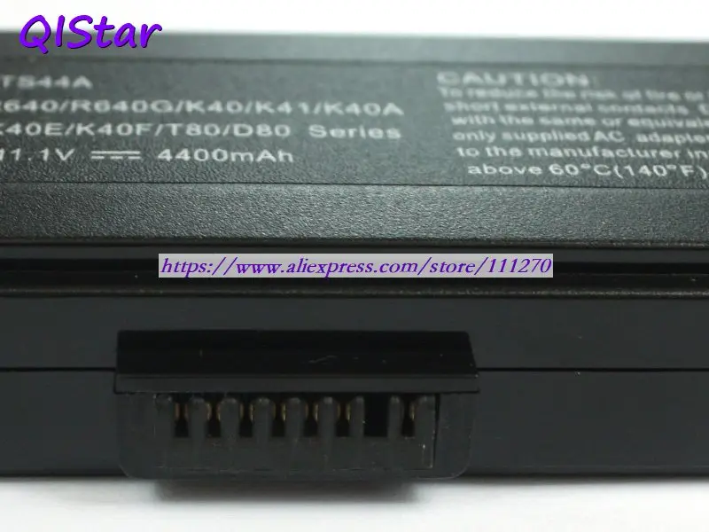 QISTAR 11,1 V 4400mAh настоящий TS44A Аккумулятор для ноутбука Haier A62 T66 H60 W66 H60S ноутбук компьютер