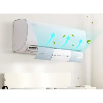 

Adjustable Air Conditioner Cover Windshield Air Conditioning Baffle Shield Deflector Confinement Air Deflector Outlet Air Wing