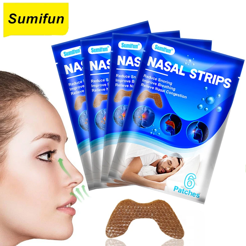 73％以上節約 48pcs Herbal Nasal Strips Relieve Congestion Rhinitis Sinusitis
