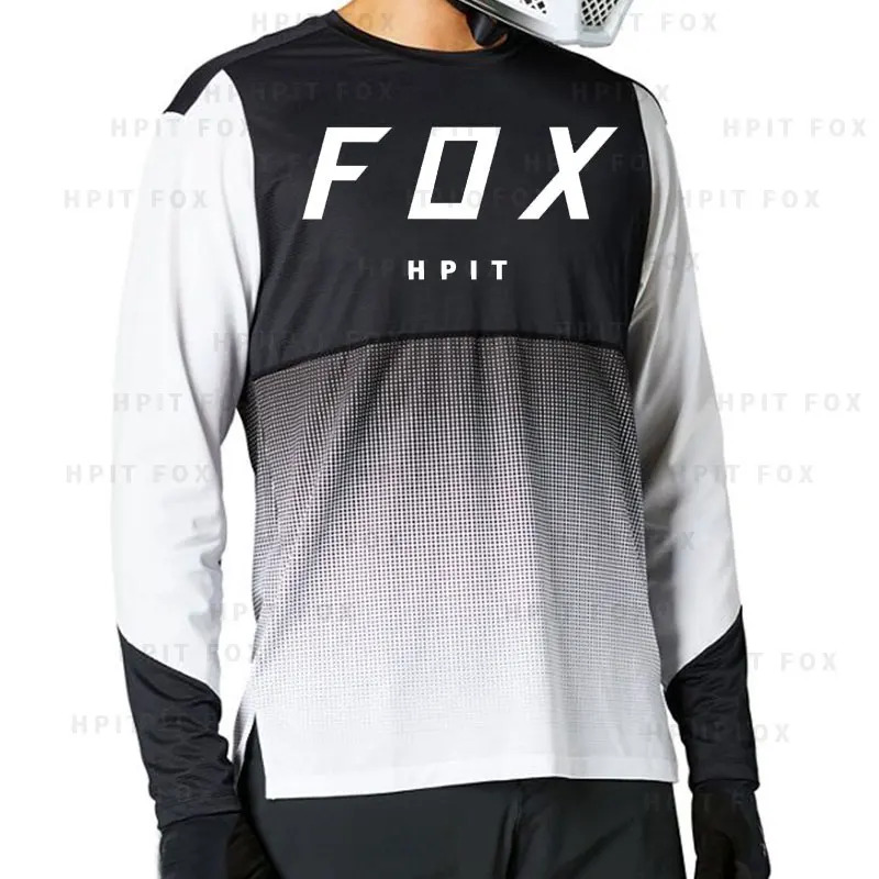Cycling Jersey Cycling Shirt Motocross Jersey Cycling Long Sleeve Shirt Men Motocross Cycling Off Road Dirt Bike Riding ATV MTB DH Racing Long Sleeve Shirt