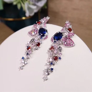 

Designer Fashion Copper Jewelry 3A Cubic Zirconia Party Earring