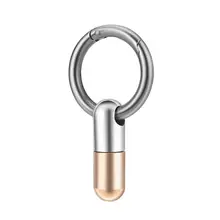 Режущий инструмент карманный микрорезцы таблетки резак для повседневного использования внутри надежный и удобный портативный ломтик Многофункциональный Карабин Кольцо