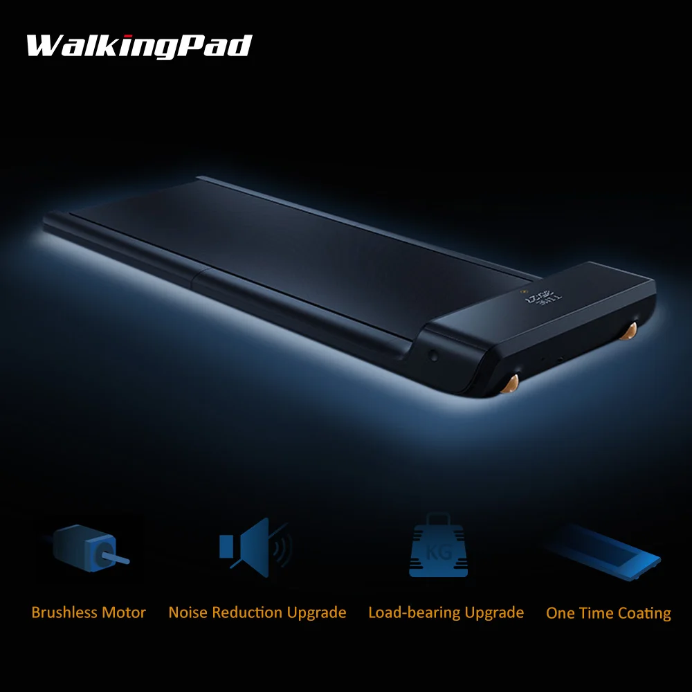 US $99.00 WalkingPad Treadmill Walk A1 Pro Under Desk Folding Quiet Walking Pad Device Footstep Control Speed Remote Control Workout Home