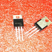 10 шт./лот IRF4905 IRF4905PBF TO-220 MOS FET P канал полевой эффект 74A 55 в 200 Вт