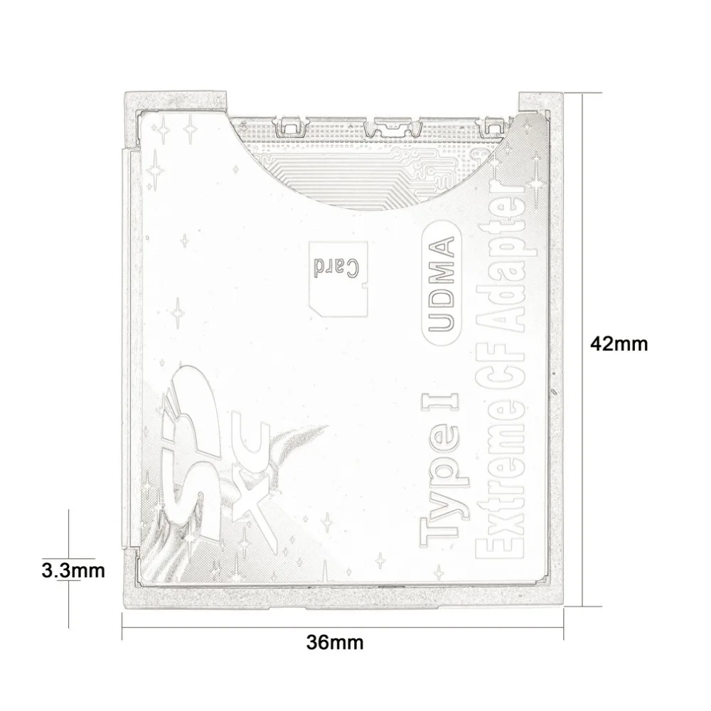 Высокое качество один слот Экстрим для Micro SD/SDXC TF для компактной вспышки CF тип I считыватель карт памяти Писатель адаптер новейший