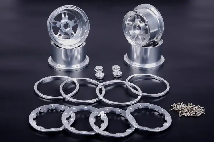 Алюминиевая ступица колеса. Обод колеса для 1/5 HPI, км Rofun Baja 5b ss, 5t 2,0 rc автомобиль Запчасти 4 шт./компл