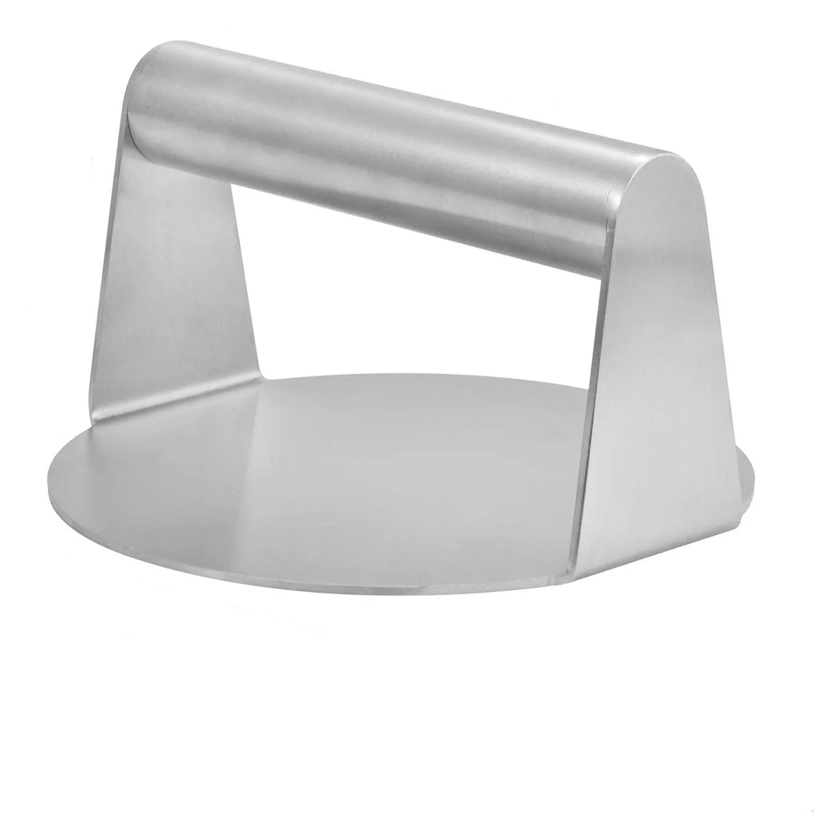 Burger Press Patty Maker Mold Stainless Steel Hamburger Maker Manual Press Round Non-Stick Chef Cutlets Hamburger Meat