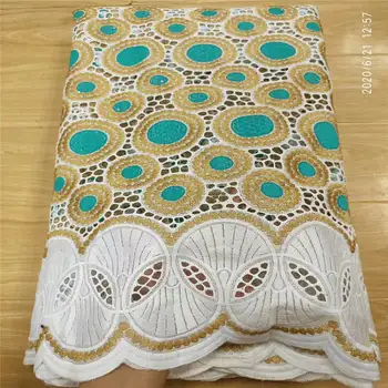 

100% Cotton Design Swiss Voile Lace In Switzerland African Dry Lace Fabric High Quality Nigerian For Wedding ! L62431