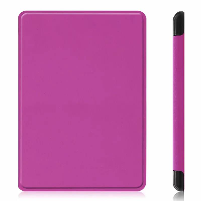 Purple Легкий тонкий чехол для funda kindle 10th generation Smart Magnetic электронная книга Ereader чехол для Capa kindle чехол Etui - Цвет: Purple