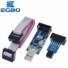 1pcs egbo usbasp usbisp avr programador usb isp asp atmega8 atmega128 suporte win7 64