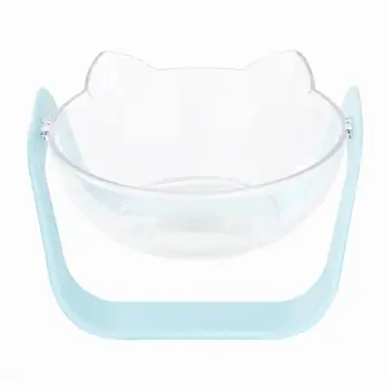 

1pc Cats Feeding Bowls Protective Cats Food Bowls Creative Eating Basin Drinking Water Bowl for Cats Pets