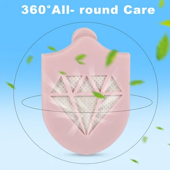 

Newly Portable Child Health Protective Card Anti-Allergic Air Purification Clips Device VA88