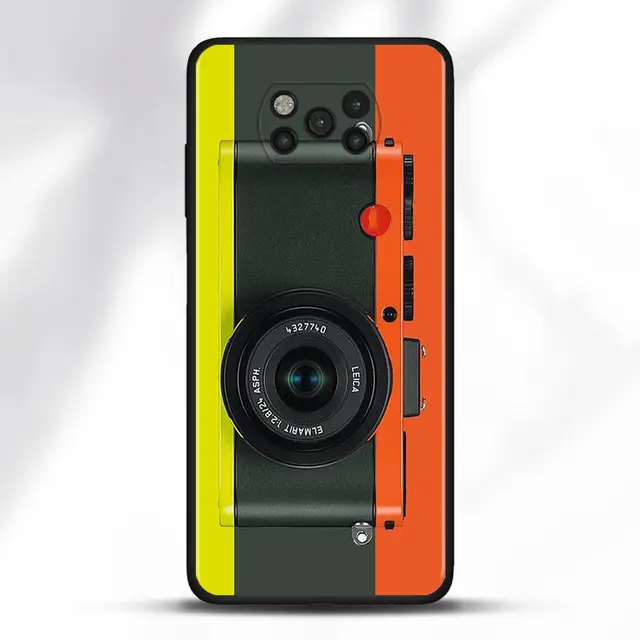 Back Case for Xiaomi Poco X3 NFC X3 F3 M3 TPU Cover for Redmi Note 8 8T 9 9T 9S 10 Pro Phone Cover Vintage Tape Camera Gameboy B05