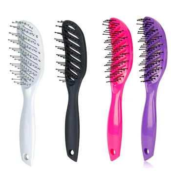 

4 Colors Anti-static Hair Brush Comb Scalp Massage Brush Salon Barber Hairdressing Hair Styling Tools Hair Care Accessories