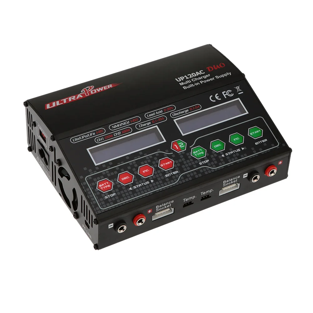 UltraPower UP120AC DUO 120W/100W LiIo/LiFe/NiMH