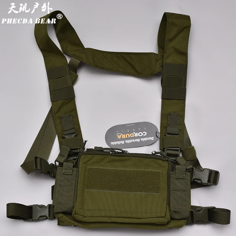 Тактический боевой нагрудный жилет с карманом для журнала 5 56 американский