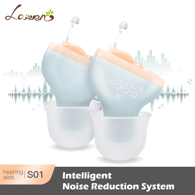 

S01 Hearing Aids Invisible Sound Amplifier Digital hearing devices Best CIC Hearing Aid Hearing Assist Hearing Loss DropShipping