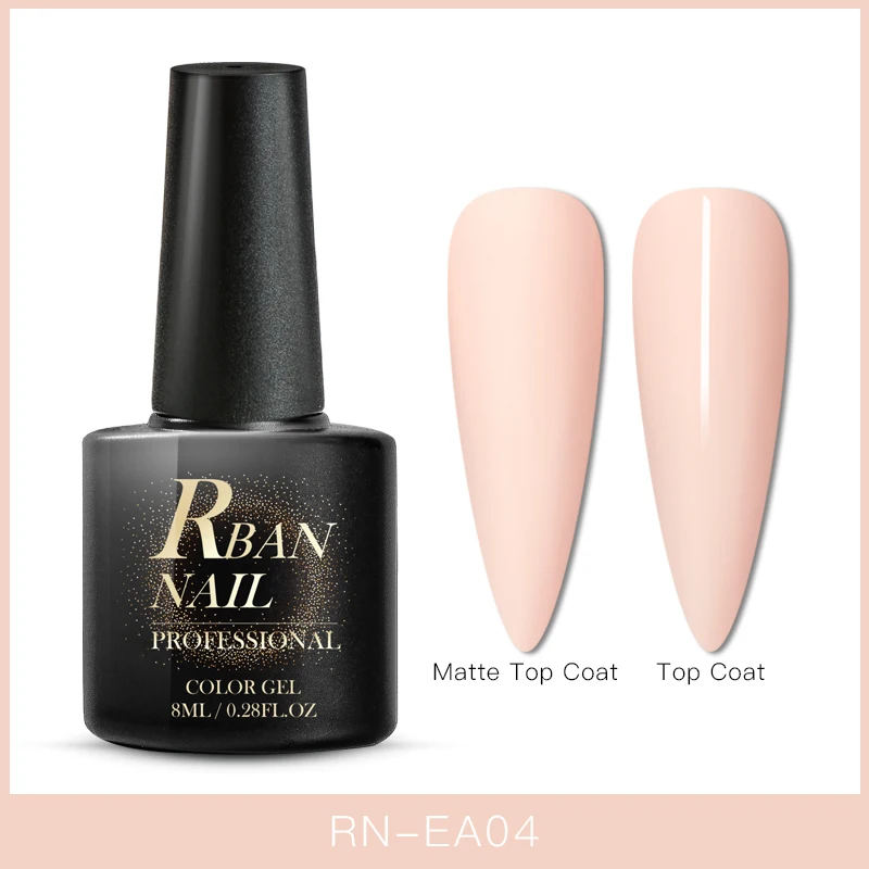 EES07807 RBAN NAIL 60 цветов Матовый УФ-гель для ногтей 8 мл чистый цвет ногтей нужно матовое верхнее покрытие Замочить ногтей Гель-лак для маникюра - Цвет: EES07807