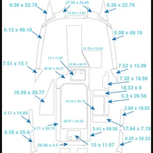Malibu 22MXZ коврик для кокпита лодка EVA Тиковый настил 1/" 6 мм