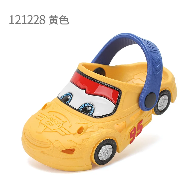children's sandals near me Summer Disney new hole shoes 2-7 years old boys and girls anti-skid car beach sandals and slippers boy sandals fashion Children's Shoes