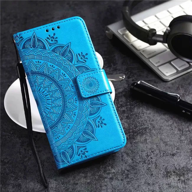 Blue Роскошный кожаный флип-чехол для телефона для iPhone 11 Pro X XS Max XR 7 8 6 6S Plus кошелек отделения для карт чехол подставка чехол для iPhone 5 5S se - Цвет: Blue
