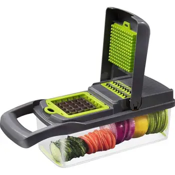 

Kitchen Vegetables Cutter Tools Slicers Dicing Cutting Artifact Potato Wire Shredder Grater Household Potato Chip Slice Grater