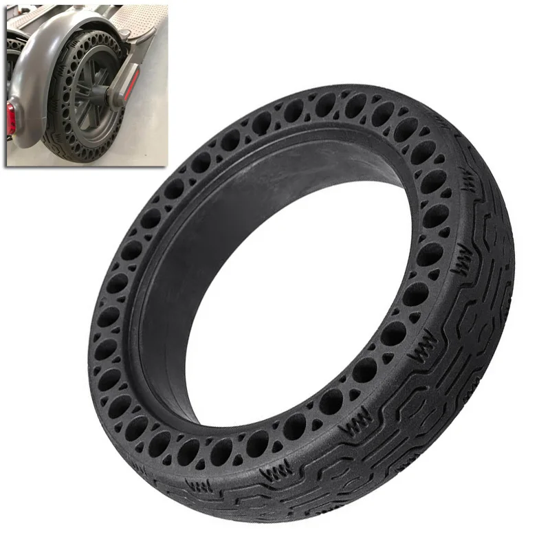

Tire Rubber For Xiaomi Mi M365 Ninebot Electric Scooter Black Spare 22cm Durable