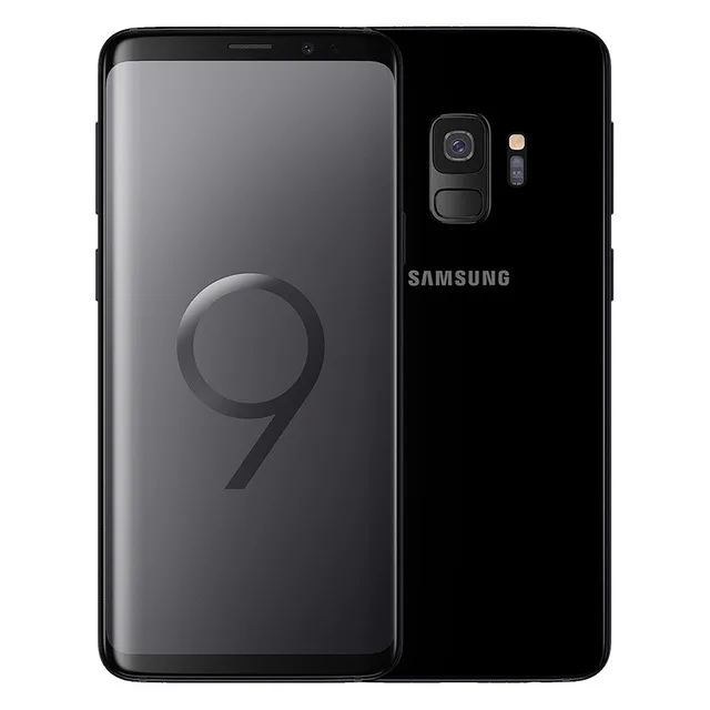 Samsung Galaxy S9 G960U G960F 3000mAhOriginal LTE Android мобильный телефон Восьмиядерный 5," 12 МП 4 Гб ram 64 ГБ rom NFC Snapdragon 845 - Цвет: Black