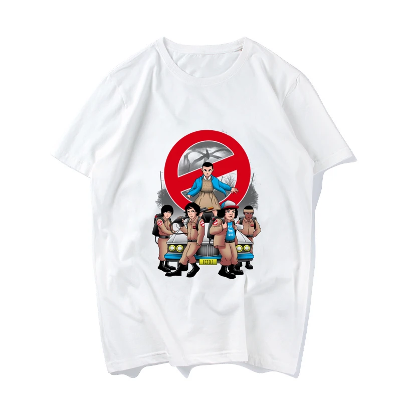 Stranger Things Printed Short Sleeve T Shirt Summer Fashion Cotton Short-sleeve T-shirt For Women Unisex Casual Regular Tshirts