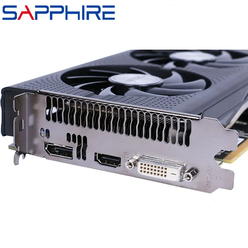SAPPHIRE RX460 4 Гб видеокарта 128 бит GDDR5 видеокарты для AMD RX 400 серии VGA карты RX 460 4G DisplayPort HDMI 1024SP б/у
