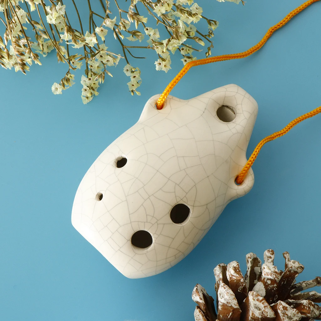 6 отверстий керамический ocarina C Ключ духовой инструмент для любителей музыки подарок