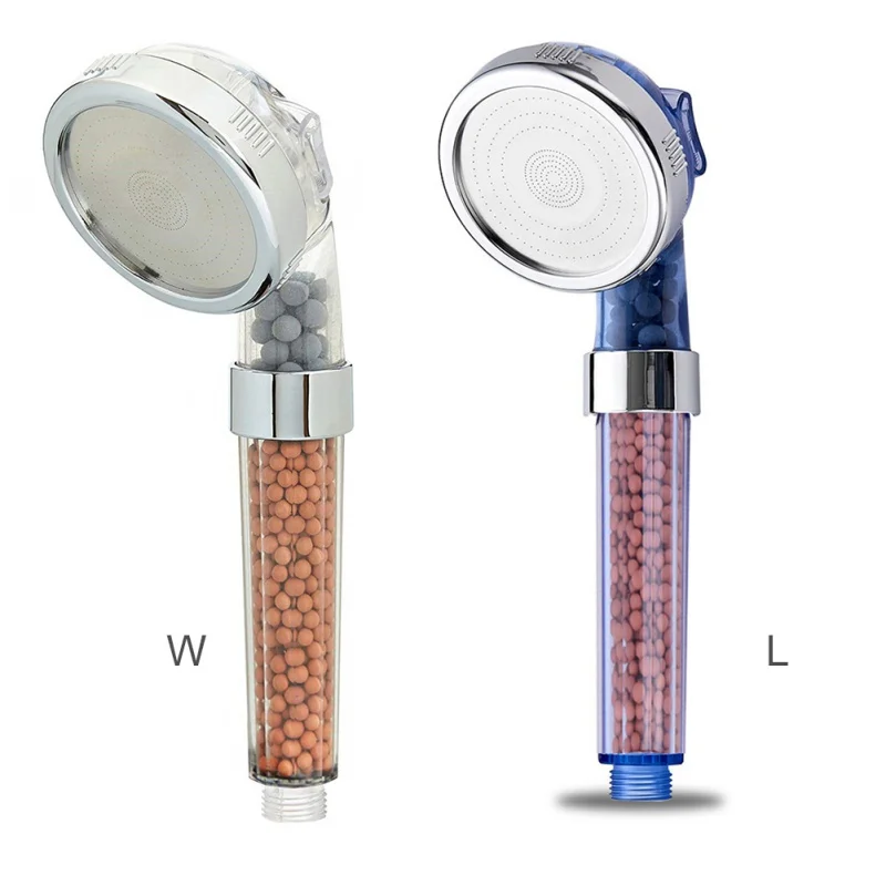 

Handheld Showerheads Negative Ion Shower Head, 3 Modes Bath Shower, Adjustable Jetting Shower Head, High Pressure Saving Water