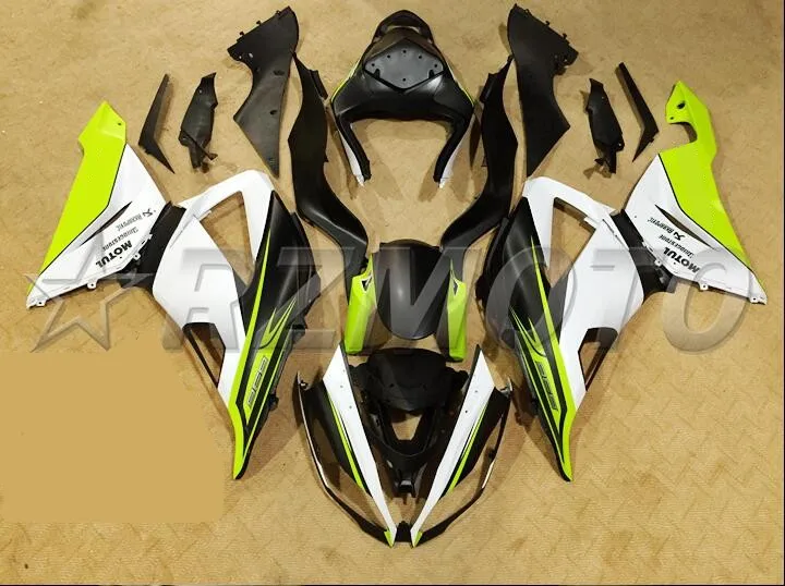3 Подарки ABS полный обтекатель комплект подходит для Kawasaki ZX6R 2013 Обтекатели ZX-6R Ninja 636 599 Набор матовый зеленый